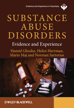 Cover of the book Substance abuse disorders: evidence and experience (hardback) (series: wpa series in evidence & experience in psychiatry)