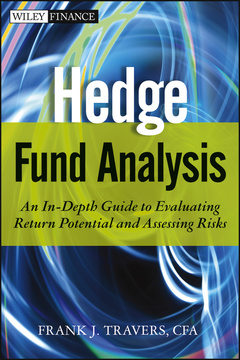 Couverture de l’ouvrage Hedge Fund Analysis