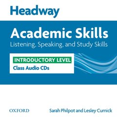 Couverture de l’ouvrage Headway Academic Skills: Introductory: Listening, Speaking, and Study Skills Class Audio CDs (2)