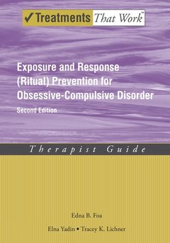 Couverture de l’ouvrage Exposure and Response (Ritual) Prevention for Obsessive Compulsive Disorder