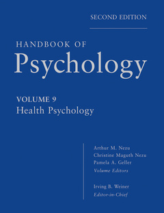 Couverture de l’ouvrage Handbook of Psychology, Health Psychology