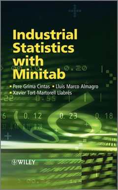 Couverture de l’ouvrage Industrial Statistics with Minitab