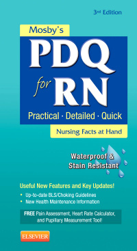 Cover of the book Mosby's pdq for rn: practical, detailed, quick