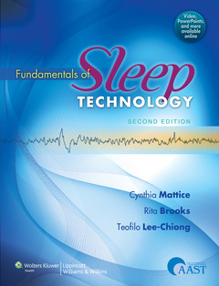Couverture de l’ouvrage Fundamentals of Sleep Technology