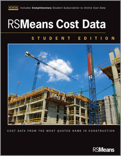 Couverture de l’ouvrage RSMeans Cost Data, + Website