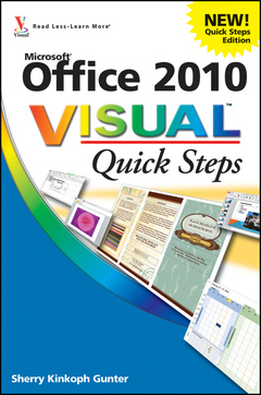 Cover of the book Office 2010 visual quick steps (paperback)