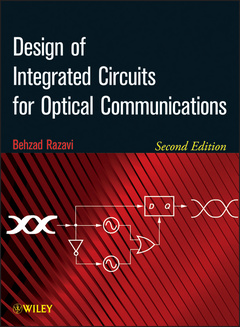 Couverture de l’ouvrage Design of Integrated Circuits for Optical Communications