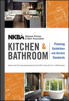 Couverture de l’ouvrage Nkba kitchen & bath planning guidelines with access standards (paperback)