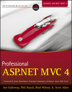Couverture de l’ouvrage Professional ASP.NET MVC 4