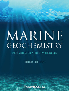 Couverture de l’ouvrage Marine Geochemistry