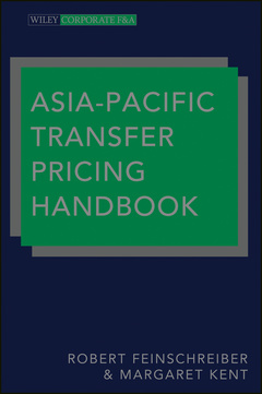 Couverture de l’ouvrage Asia-Pacific Transfer Pricing Handbook