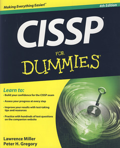 Couverture de l’ouvrage CISSP for dummies®