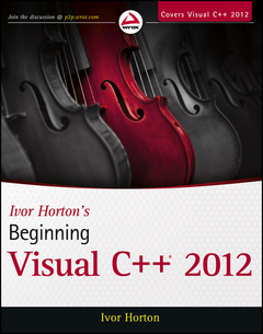 Cover of the book Ivor horton's beginning visual c++ 2012 (paperback)