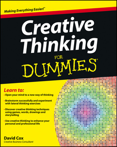 Couverture de l’ouvrage Creative Thinking For Dummies