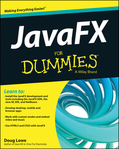Couverture de l’ouvrage JavaFX For Dummies