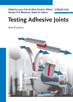 Couverture de l’ouvrage Testing Adhesive Joints