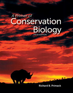 Couverture de l’ouvrage A primer of conservation biology 