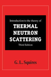 Couverture de l’ouvrage Introduction to the Theory of Thermal Neutron Scattering