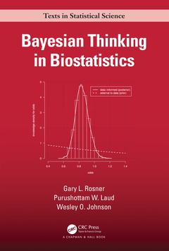 Cover of the book Bayesian Thinking in Biostatistics
