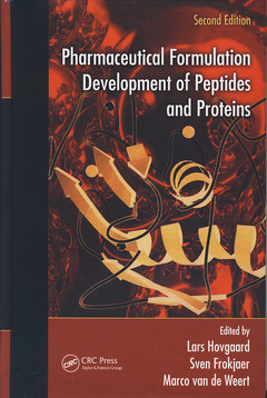 Couverture de l’ouvrage Pharmaceutical Formulation Development of Peptides and Proteins