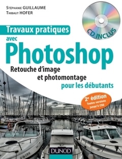 Cover of the book Travaux pratiques avec Photoshop. 