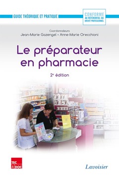 Couverture de l’ouvrage Le préparateur en pharmacie