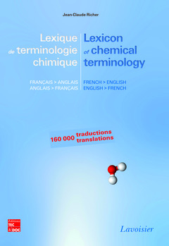 Cover of the book Lexique de terminologie chimique français-anglais/anglais-français 