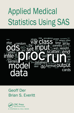 Couverture de l’ouvrage Applied Medical Statistics Using SAS