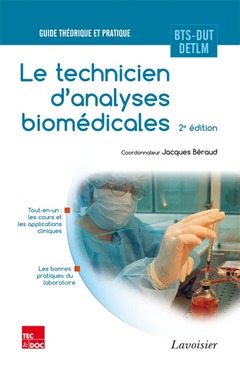 Couverture de l'ouvrage Le technicien d'analyses biomédicales