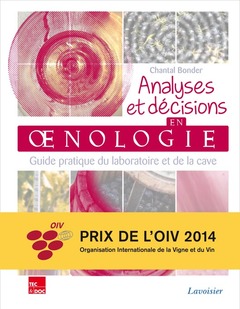 Couverture de l’ouvrage Analyses et décisions en œnologie