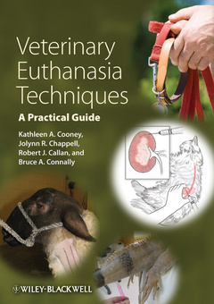 Couverture de l’ouvrage Veterinary Euthanasia Techniques