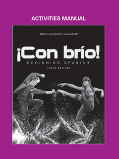 Cover of the book ¡Con brío!: Beginning Spanish, Activities Manual