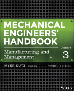 Cover of the book Mechanical Engineers' Handbook, Volume 3