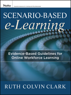 Couverture de l’ouvrage Scenario-based e-Learning