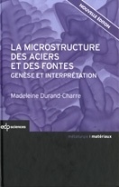 Couverture de l’ouvrage La microstructure des aciers et des fontes genèse et interprétation