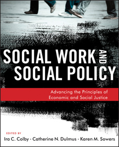 Couverture de l’ouvrage Social Work and Social Policy