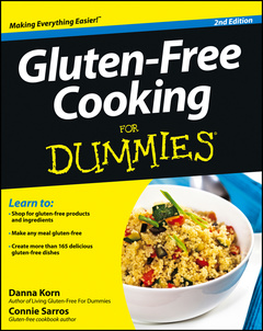 Couverture de l’ouvrage Gluten-Free Cooking For Dummies