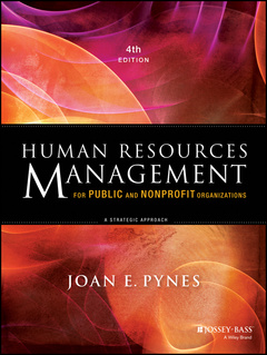 Couverture de l’ouvrage Human Resources Management for Public and Nonprofit Organizations