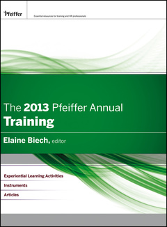 Cover of the book The 2013 Pfeiffer Annual