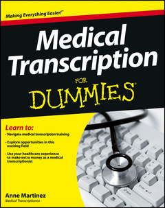 Cover of the book Medical Transcription For Dummies
