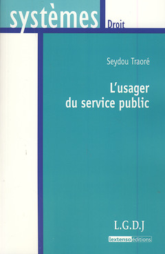 Cover of the book l'usager du service public