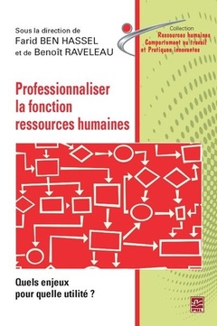 Couverture de l’ouvrage PROFESSIONNALISER LA FONCTION DES RESSOURCES HUMAINES