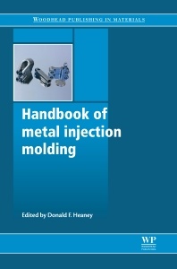 Couverture de l’ouvrage Handbook of Metal Injection Molding