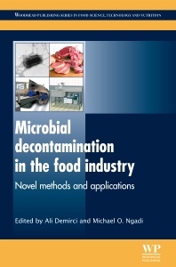 Couverture de l’ouvrage Microbial Decontamination in the Food Industry