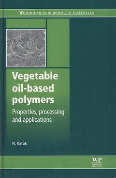 Couverture de l’ouvrage Vegetable Oil-Based Polymers