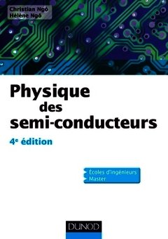 Cover of the book Physique des semi-conducteurs - 4e édition