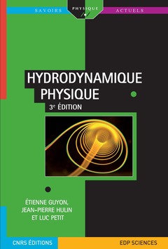 Couverture de l’ouvrage hydrodynamique physique 3e edition