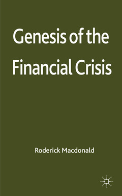 Couverture de l’ouvrage Genesis of the Financial Crisis