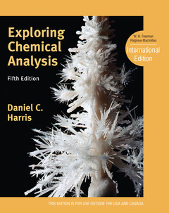Couverture de l’ouvrage Exploring chemical analysis. International edition 