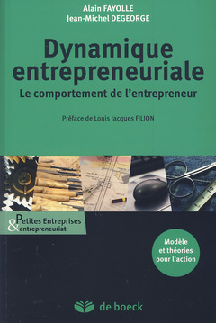 Cover of the book Dynamique entrepreneuriale